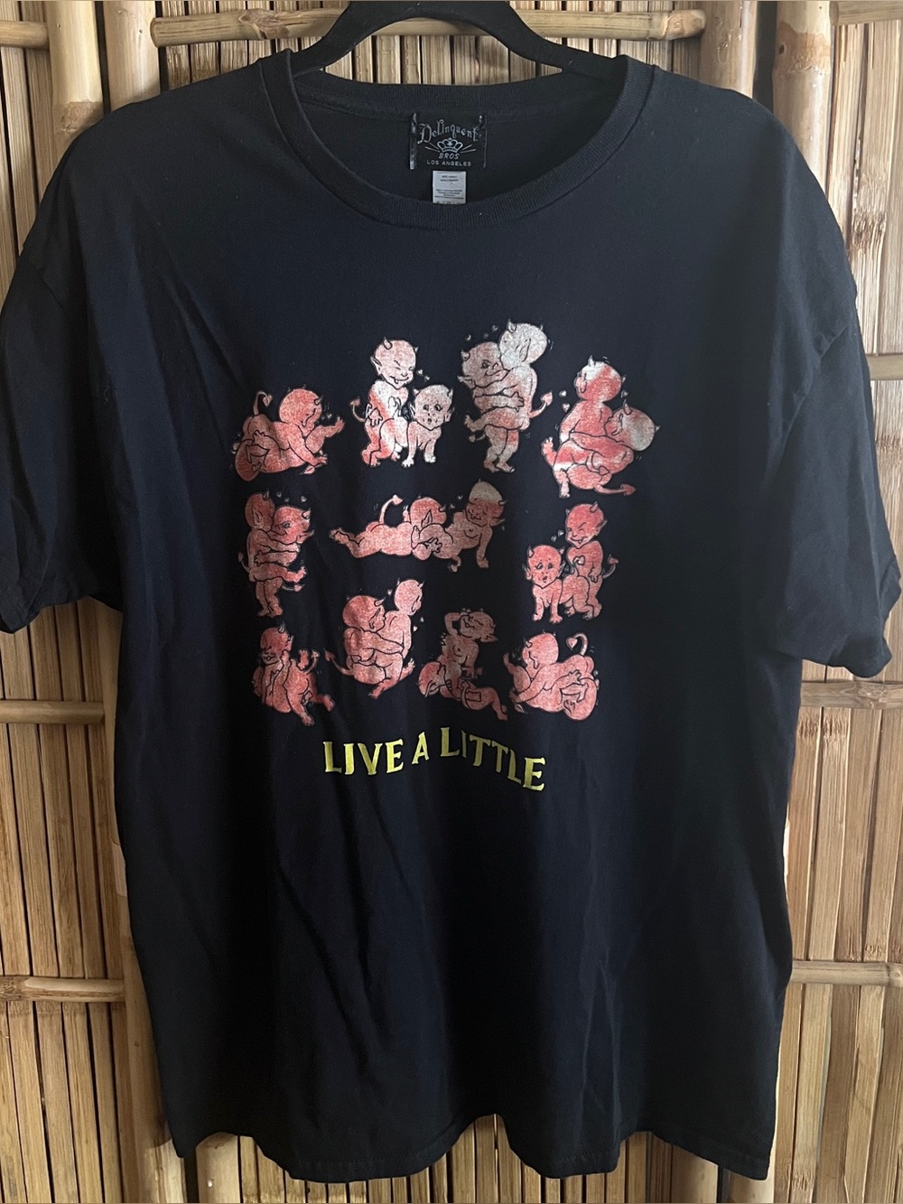 Delinquent Bros Live A Little Devil Tee